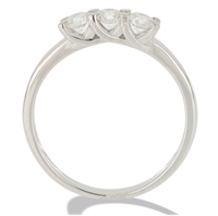 Anello Gemoro Donna Trilogy in Oro bianco Diamante 0.44 Ct FT281BIA44 - FT281BIA44